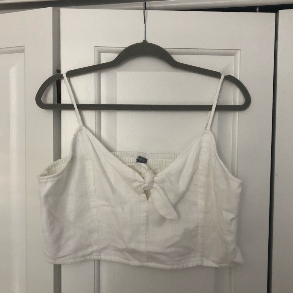 Aerie white crop top!